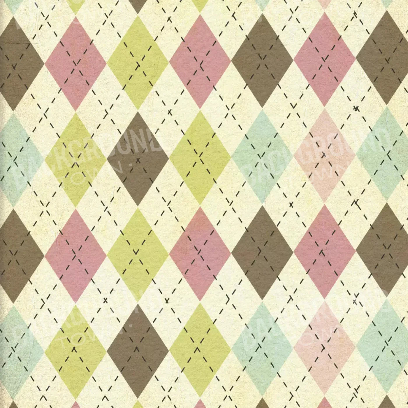 Stitched Diamonds 8X8 Fleece ( 96 X Inch ) Backdrop