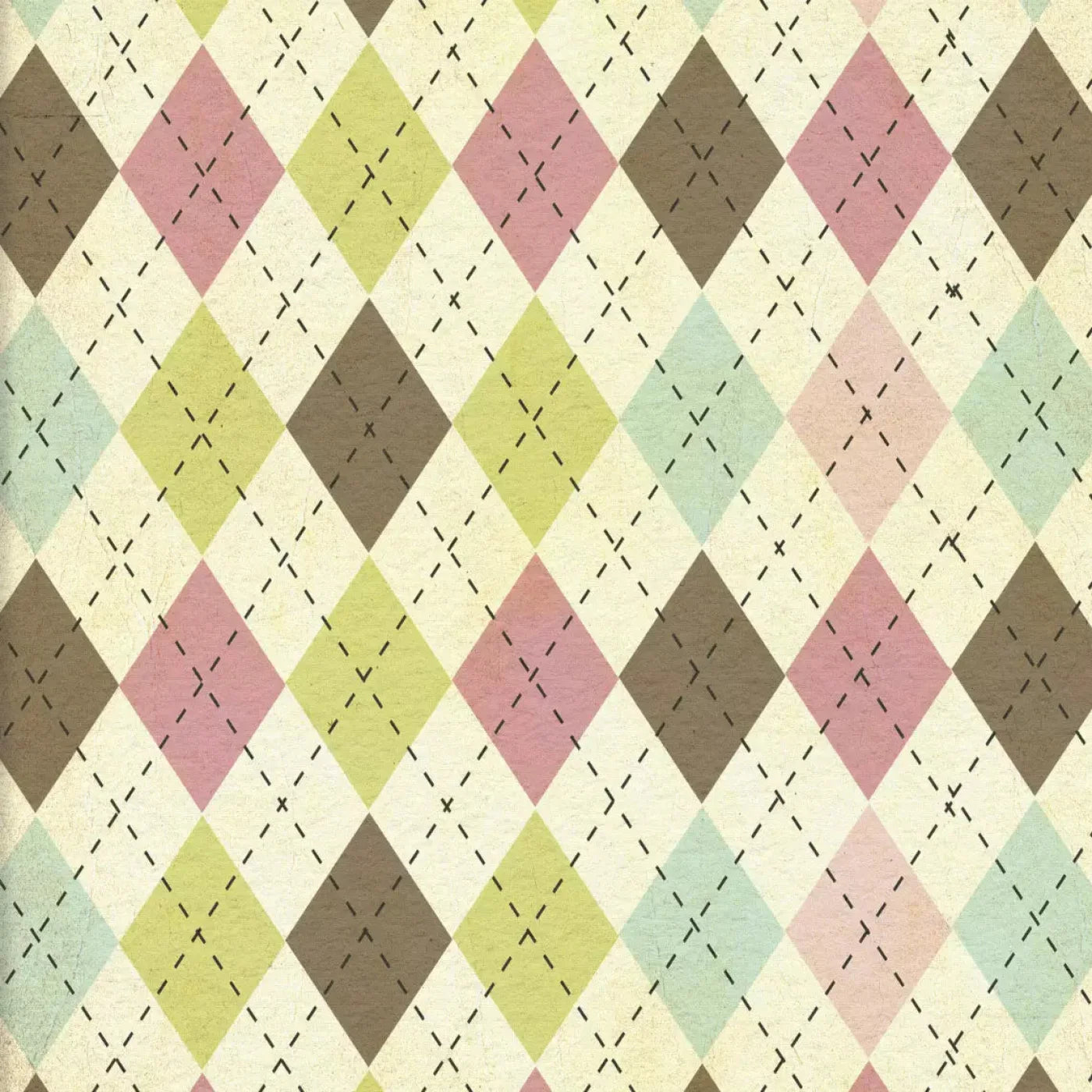 Stitched Diamonds 5X5 Rubbermat Floor ( 60 X Inch ) Backdrop