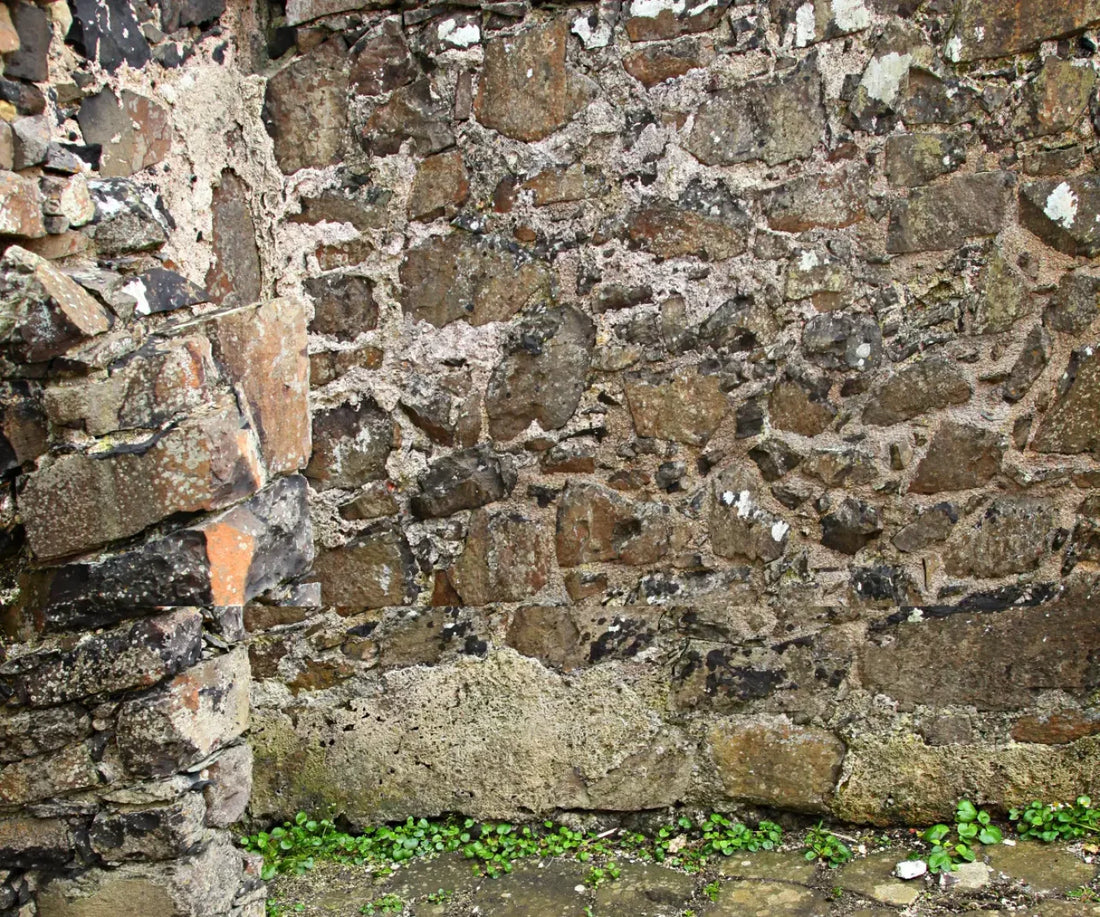 Stone Corner 5X42 Fleece ( 60 X 50 Inch ) Backdrop