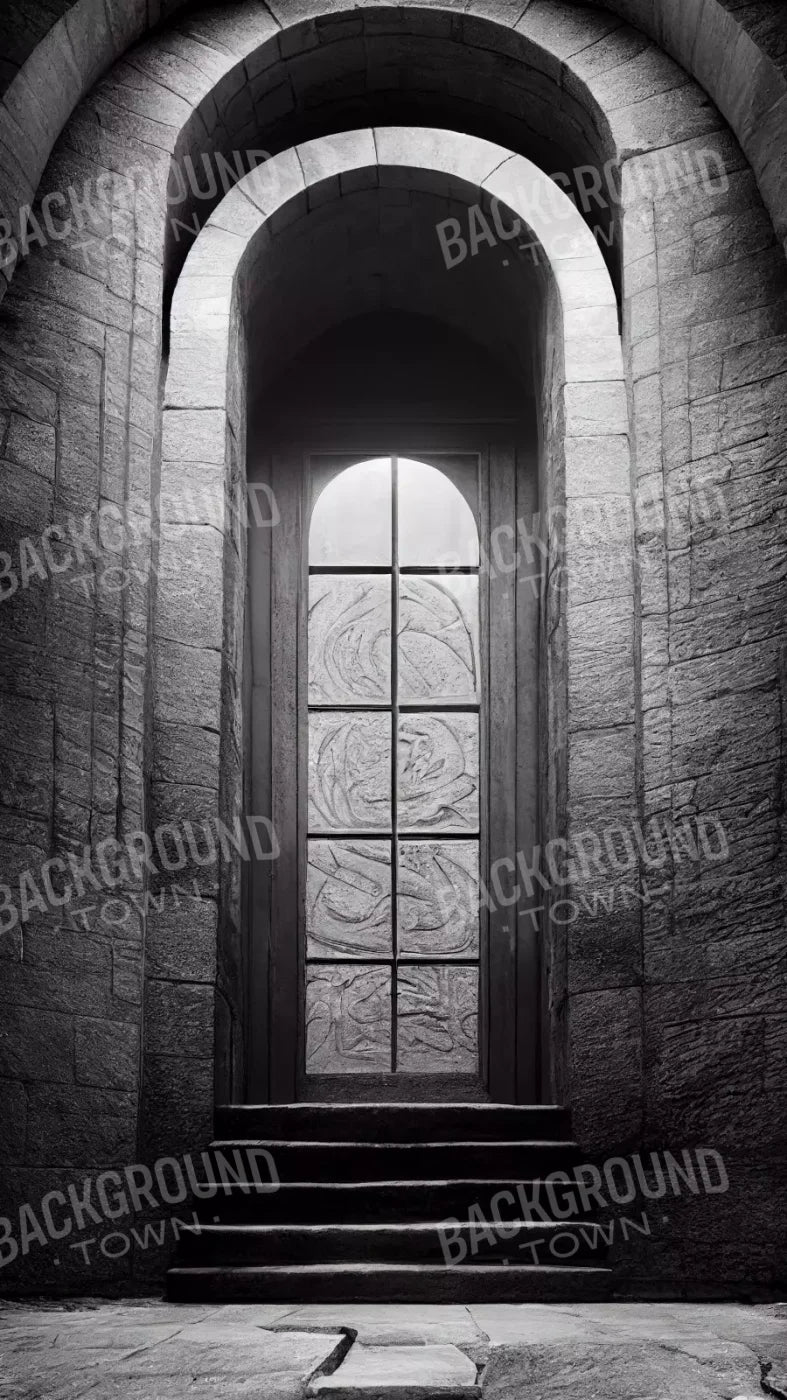 Stone Door 8X14 Ultracloth ( 96 X 168 Inch ) Backdrop