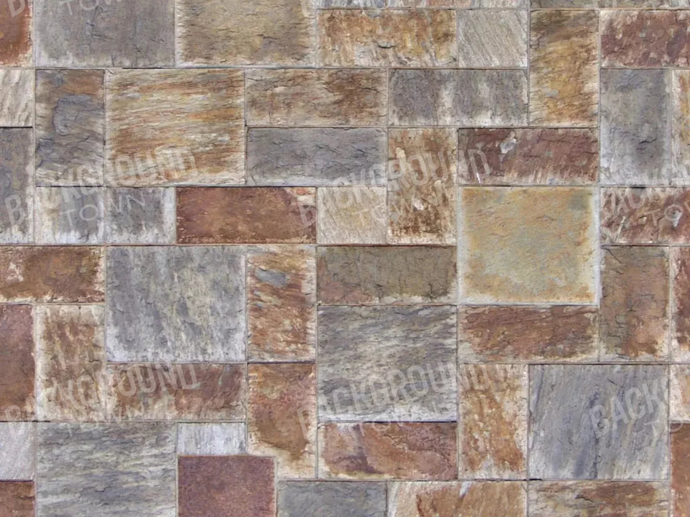 Stone Road Rubbermat Floor 10X8 ( 120 X 96 Inch )