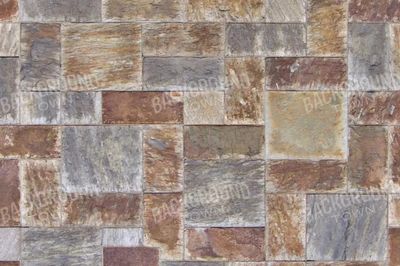 Stone Road Rubbermat Floor 5X4 ( 60 X 48 Inch )