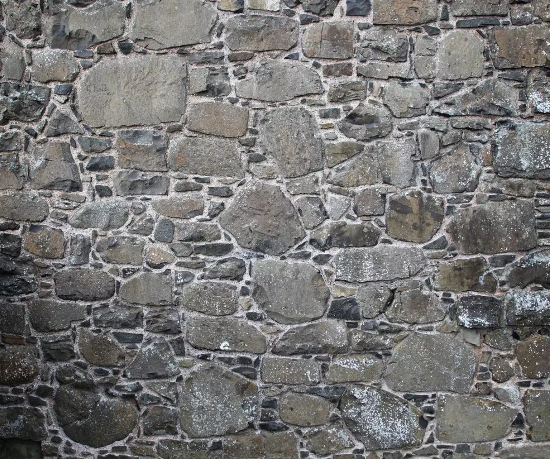 Stone Wall 5X42 Fleece ( 60 X 50 Inch ) Backdrop