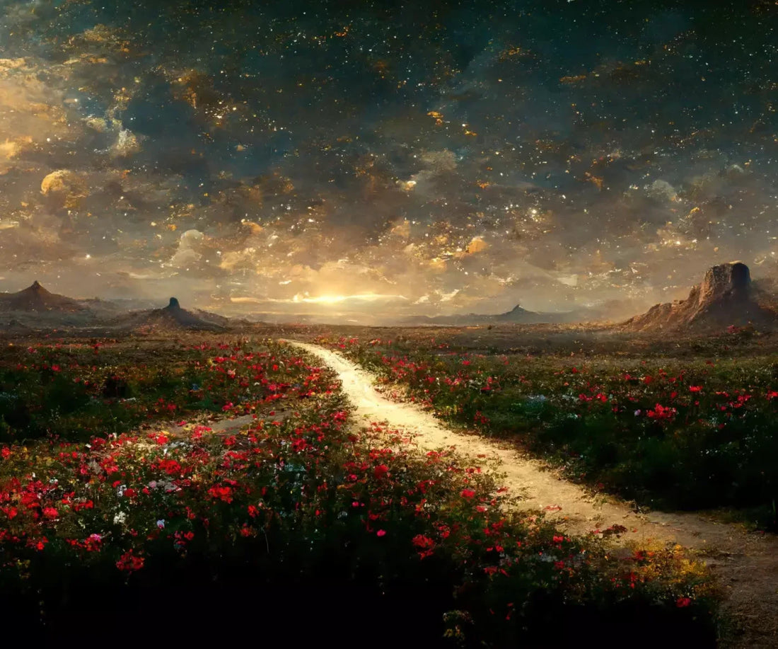 Straight And Narrow 5X42 Fleece ( 60 X 50 Inch ) Backdrop