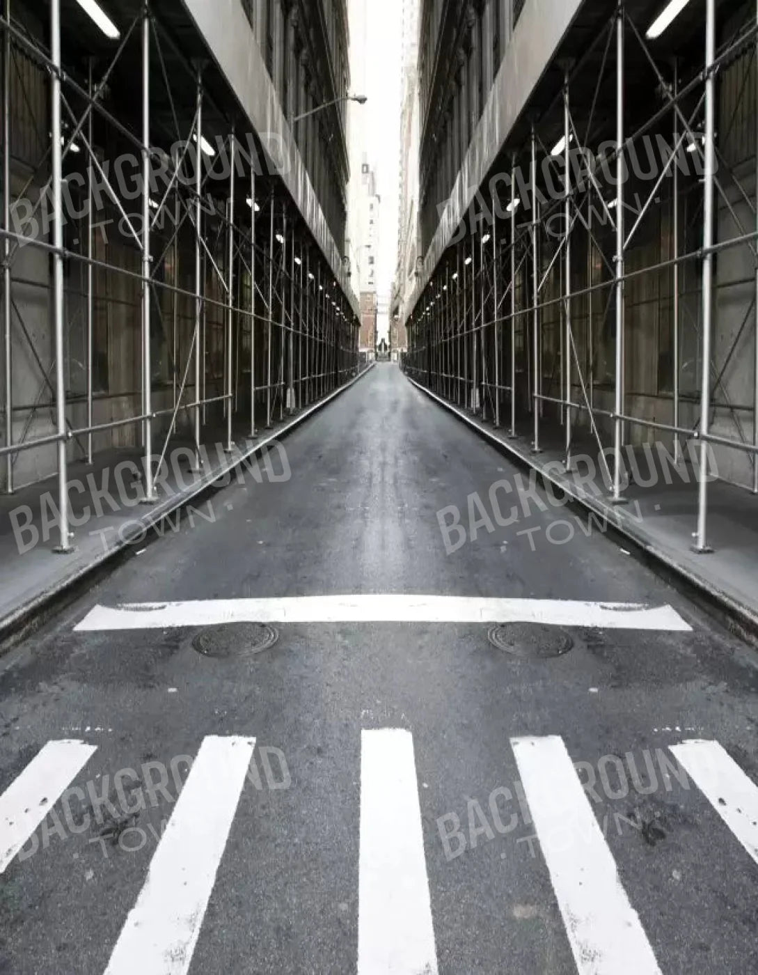 Street Life 6X8 Fleece ( 72 X 96 Inch ) Backdrop