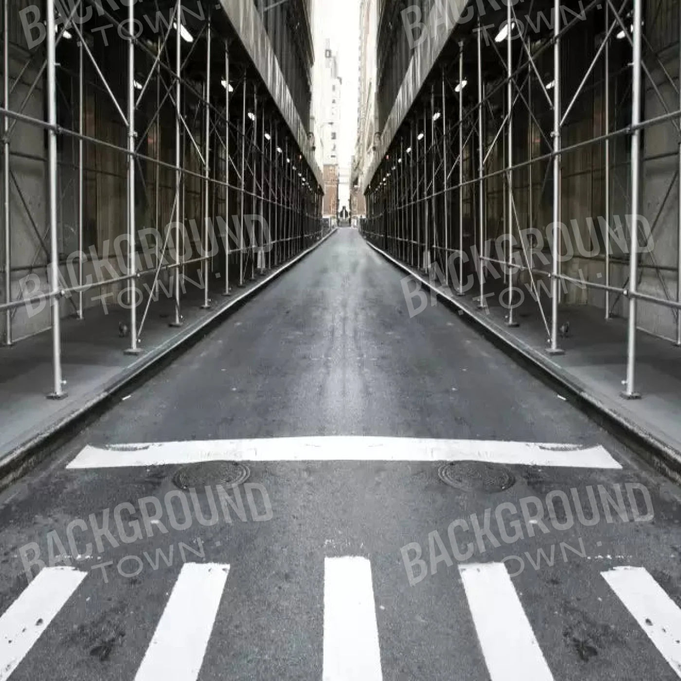 Street Life 8X8 Fleece ( 96 X Inch ) Backdrop
