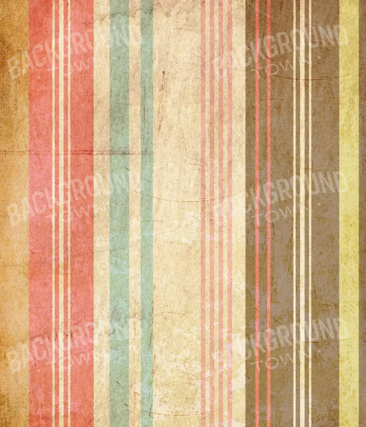 Striped Sorbet 10X12 Ultracloth ( 120 X 144 Inch ) Backdrop