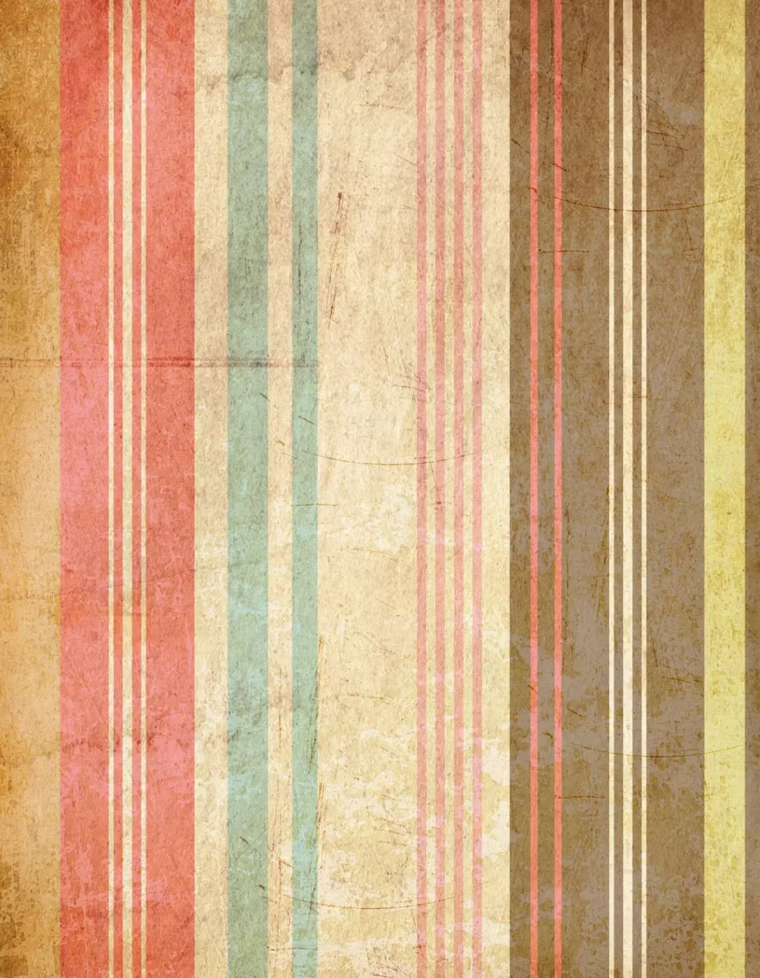 Striped Sorbet 6X8 Fleece ( 72 X 96 Inch ) Backdrop