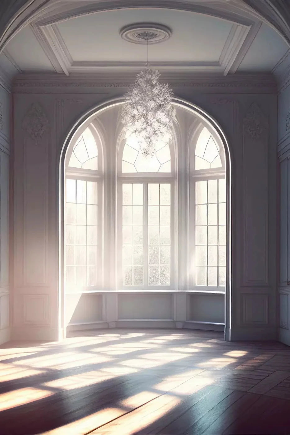 Sunlit Arch Cool Room 5X8 Ultracloth ( 60 X 96 Inch ) Backdrop