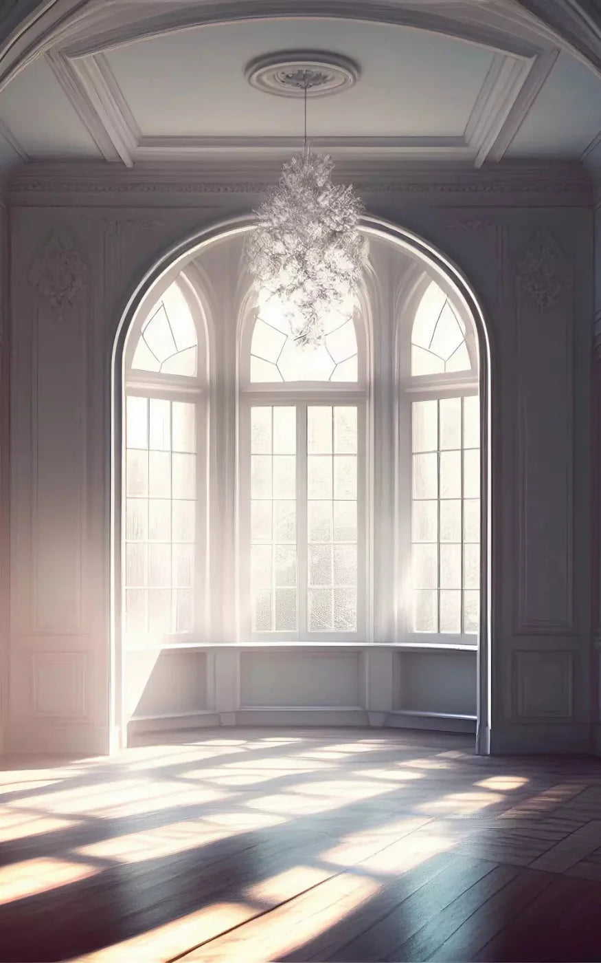 Sunlit Arch Cool Room 9X14 Ultracloth ( 108 X 168 Inch ) Backdrop