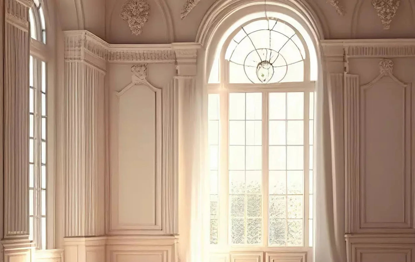 Sunlit Arch Warm Room 16X10 Ultracloth ( 192 X 120 Inch ) Backdrop