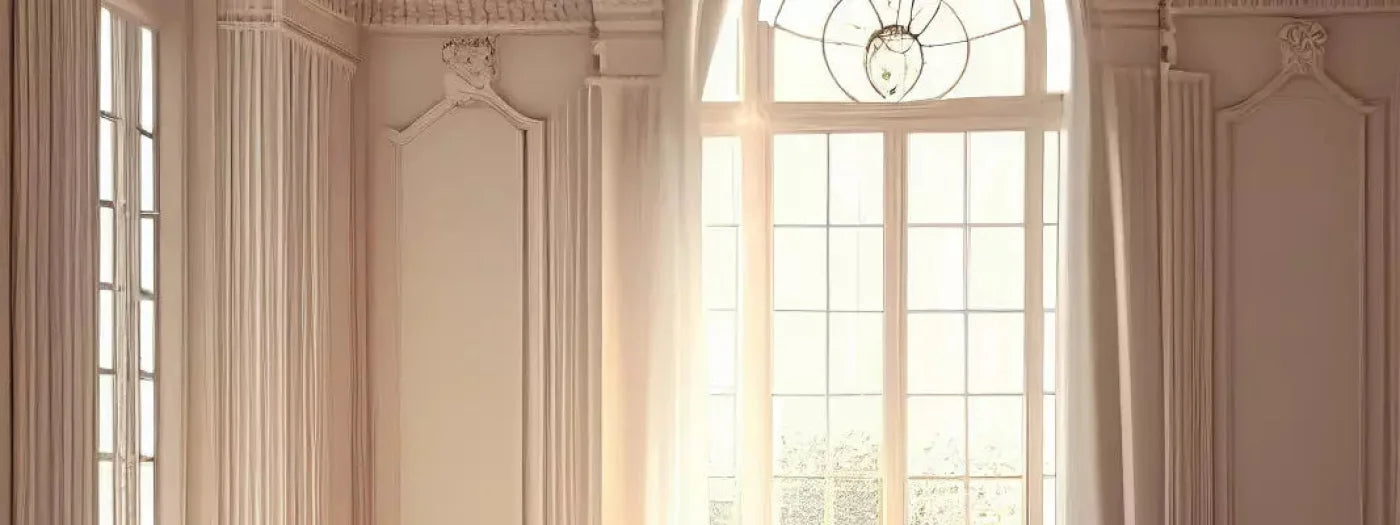 Sunlit Arch Warm Room 20X8 Ultracloth ( 240 X 96 Inch ) Backdrop
