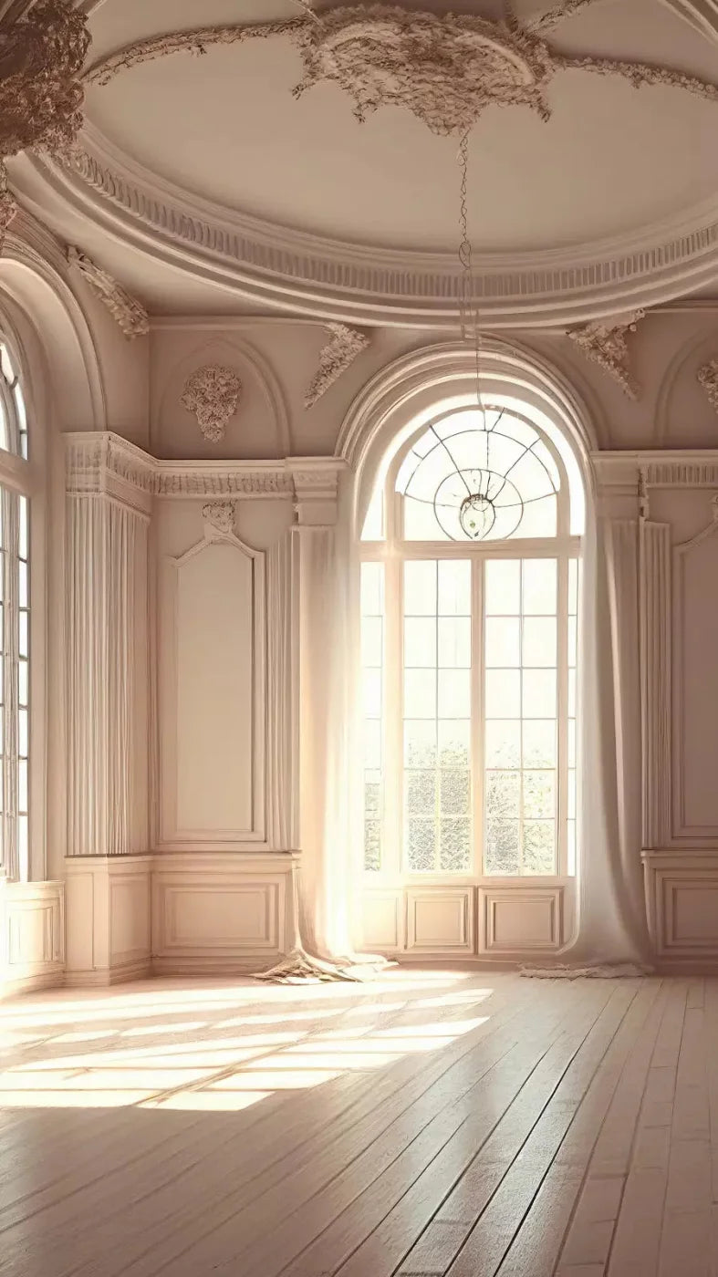 Sunlit Arch Warm Room 8X14 Ultracloth ( 96 X 168 Inch ) Backdrop