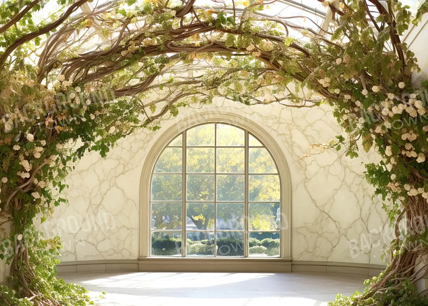 Sunny Veranda 7’x5’ UltraCloth (84 x 60 inch) Backdrop