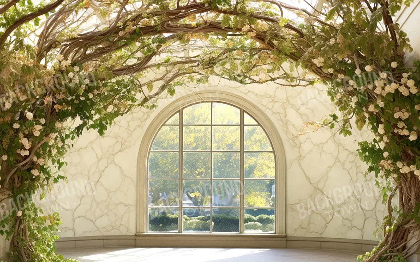 Sunny Veranda 8’x5’ UltraCloth (96 x 60 inch) Backdrop