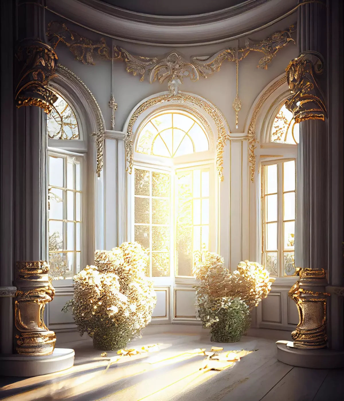 Sunroom L 10X12 Ultracloth ( 120 X 144 Inch ) Backdrop