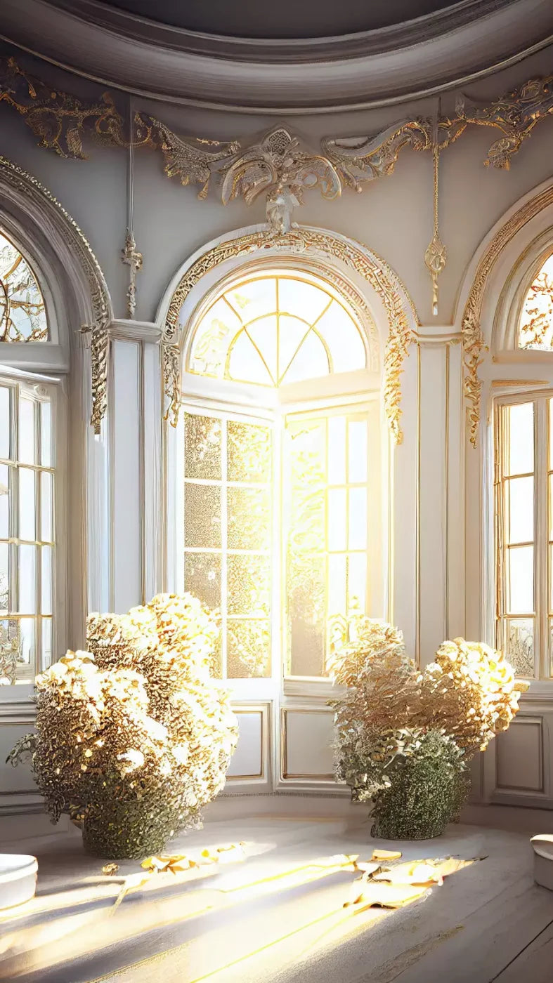 Sunroom L 8X14 Ultracloth ( 96 X 168 Inch ) Backdrop