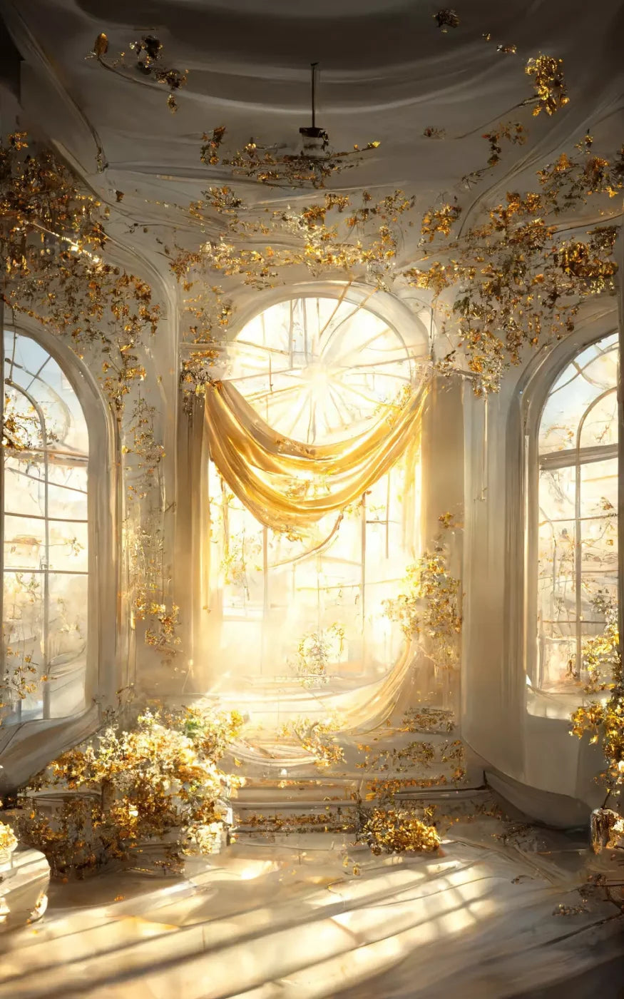 Sunroom Sunset 9X14 Ultracloth ( 108 X 168 Inch ) Backdrop