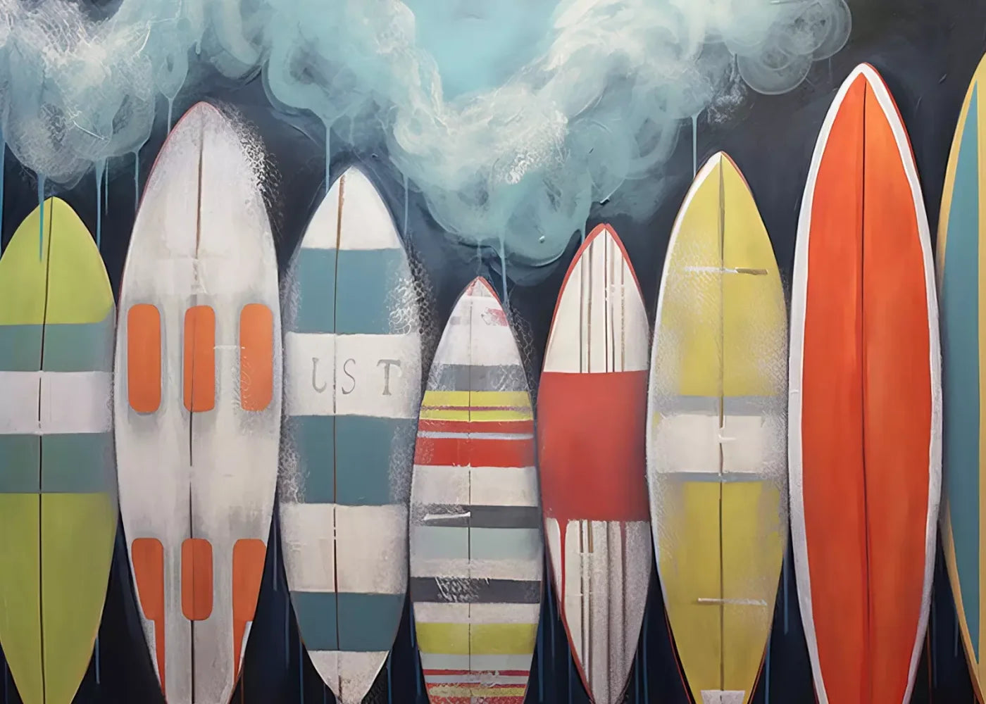 Surfs Up Ii Backdrop