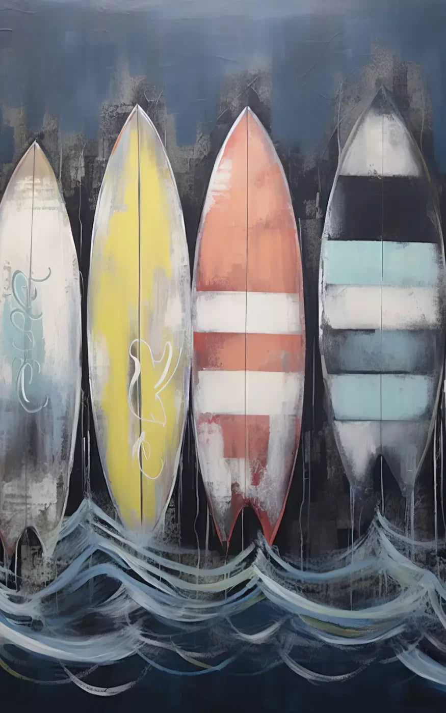 Surfs Up I 5’X8’ Ultracloth (60 X 96 Inch) Backdrop