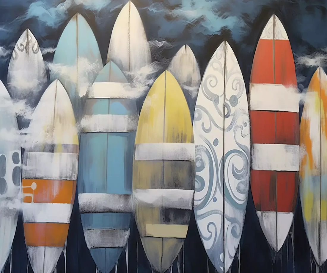 Surfs Up Iii 5’X4’2 Fleece (60 X 50 Inch) Backdrop