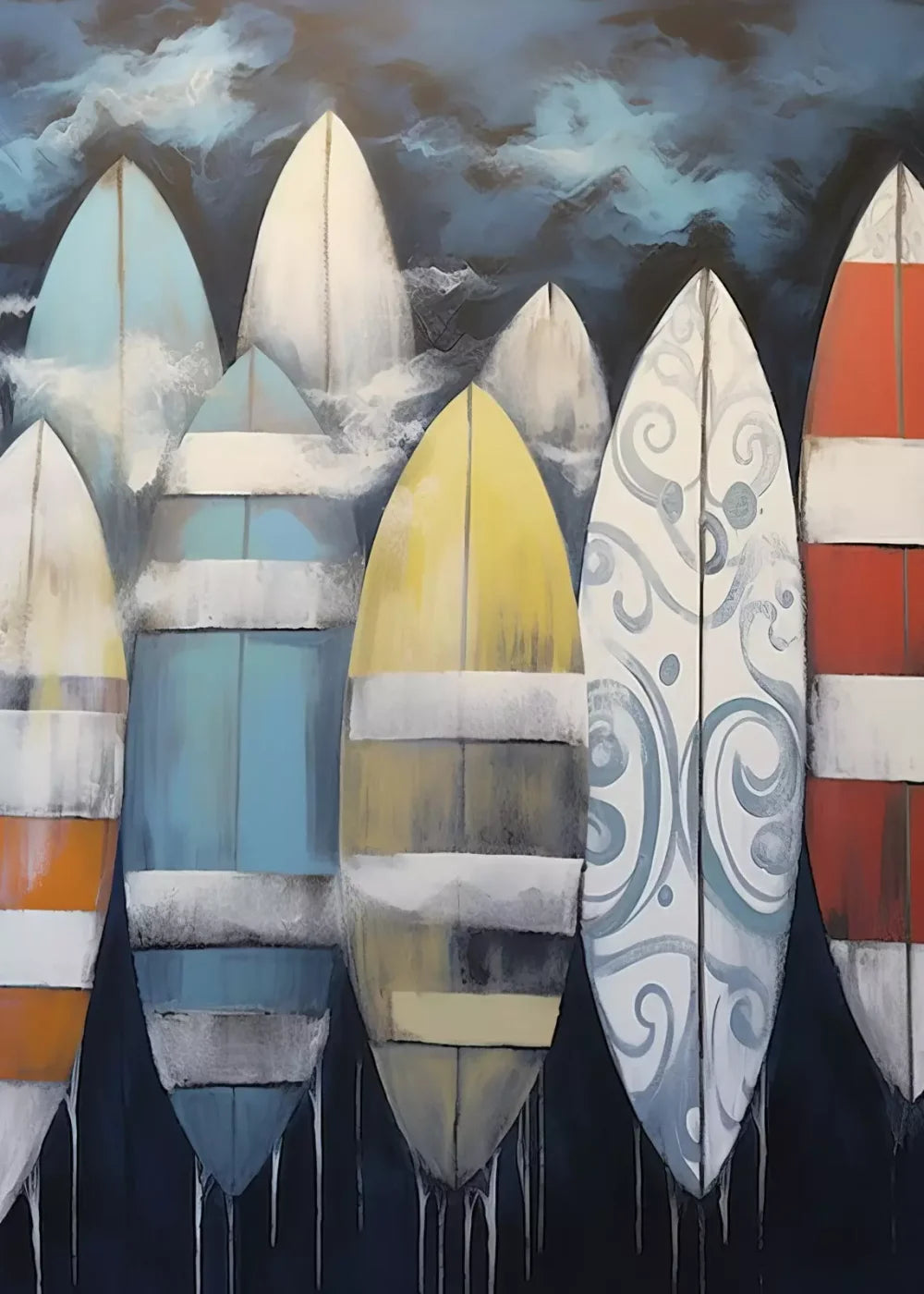 Surfs Up Iii 5’X7’ Ultracloth (60 X 84 Inch) Backdrop