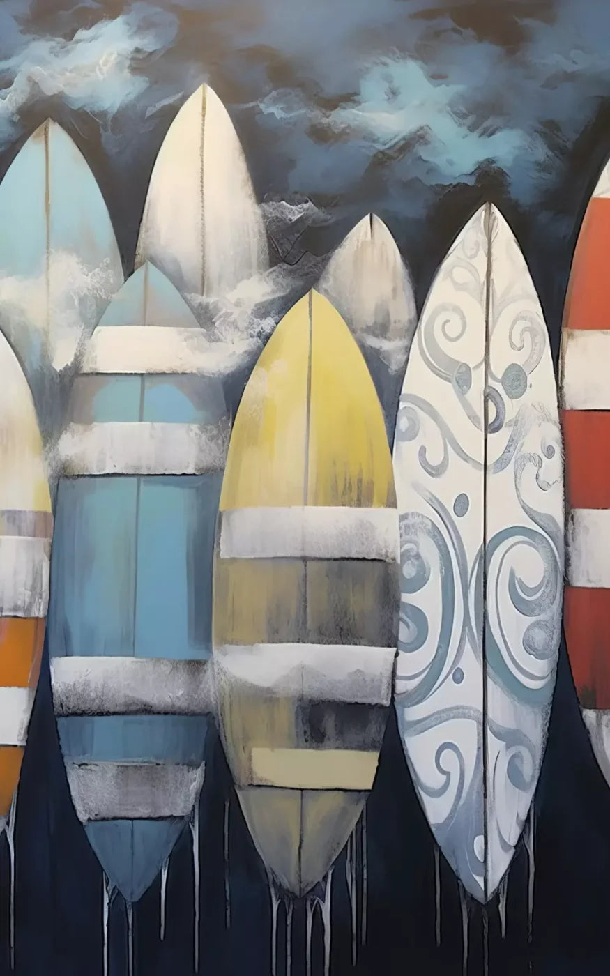 Surfs Up Iii 5’X8’ Ultracloth (60 X 96 Inch) Backdrop