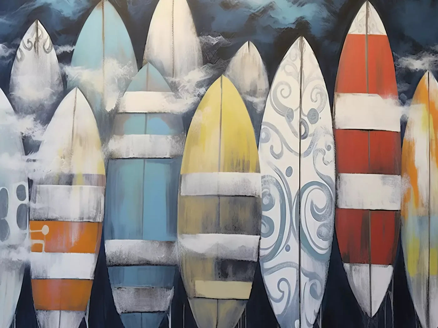 Surfs Up Iii 6’8X5’ Fleece (80 X 60 Inch) Backdrop