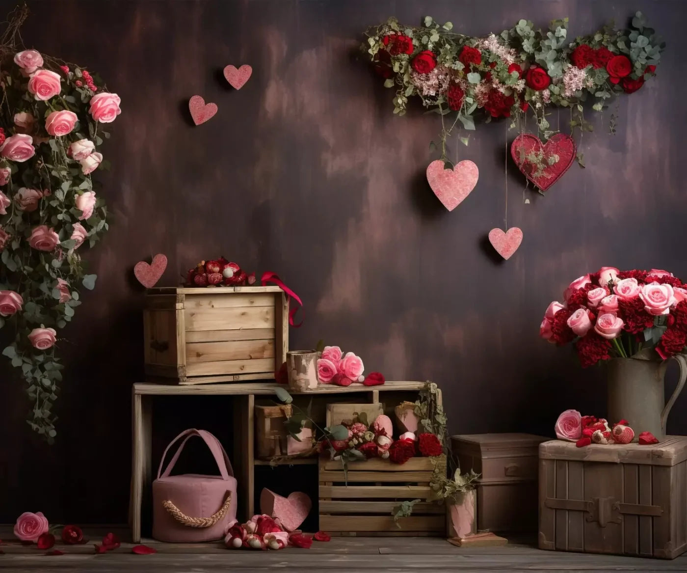 Sweet And Simple 12X10 Ultracloth ( 144 X 120 Inch ) Backdrop