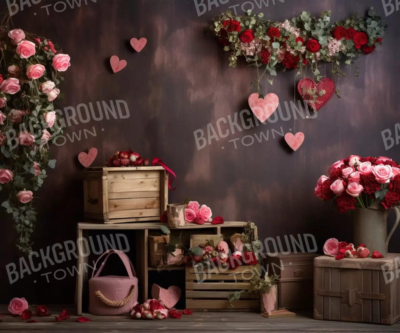 Sweet And Simple 12X10 Ultracloth ( 144 X 120 Inch ) Backdrop