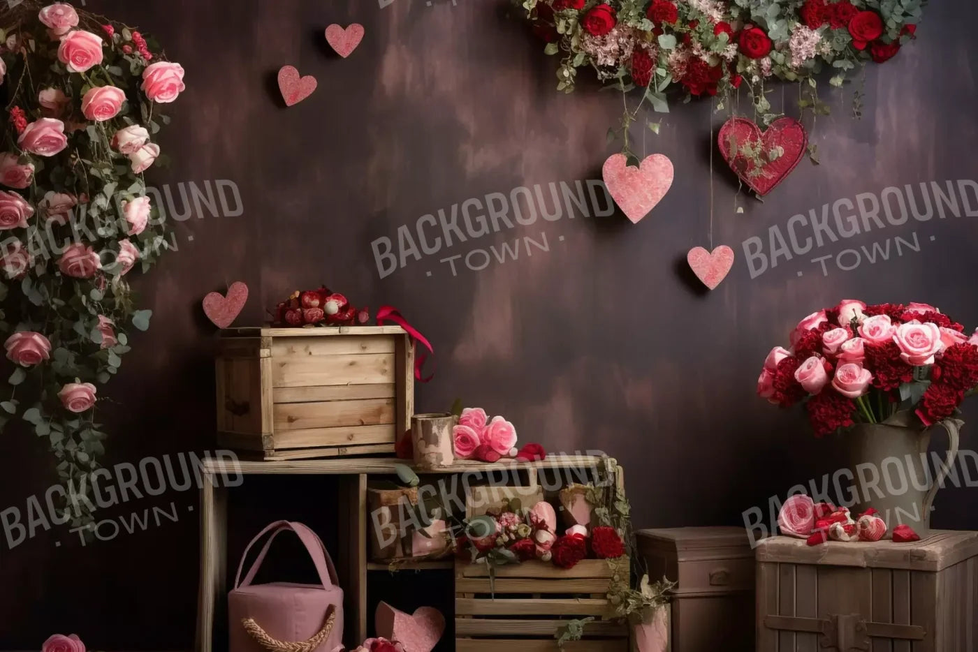 Sweet And Simple 12X8 Ultracloth ( 144 X 96 Inch ) Backdrop