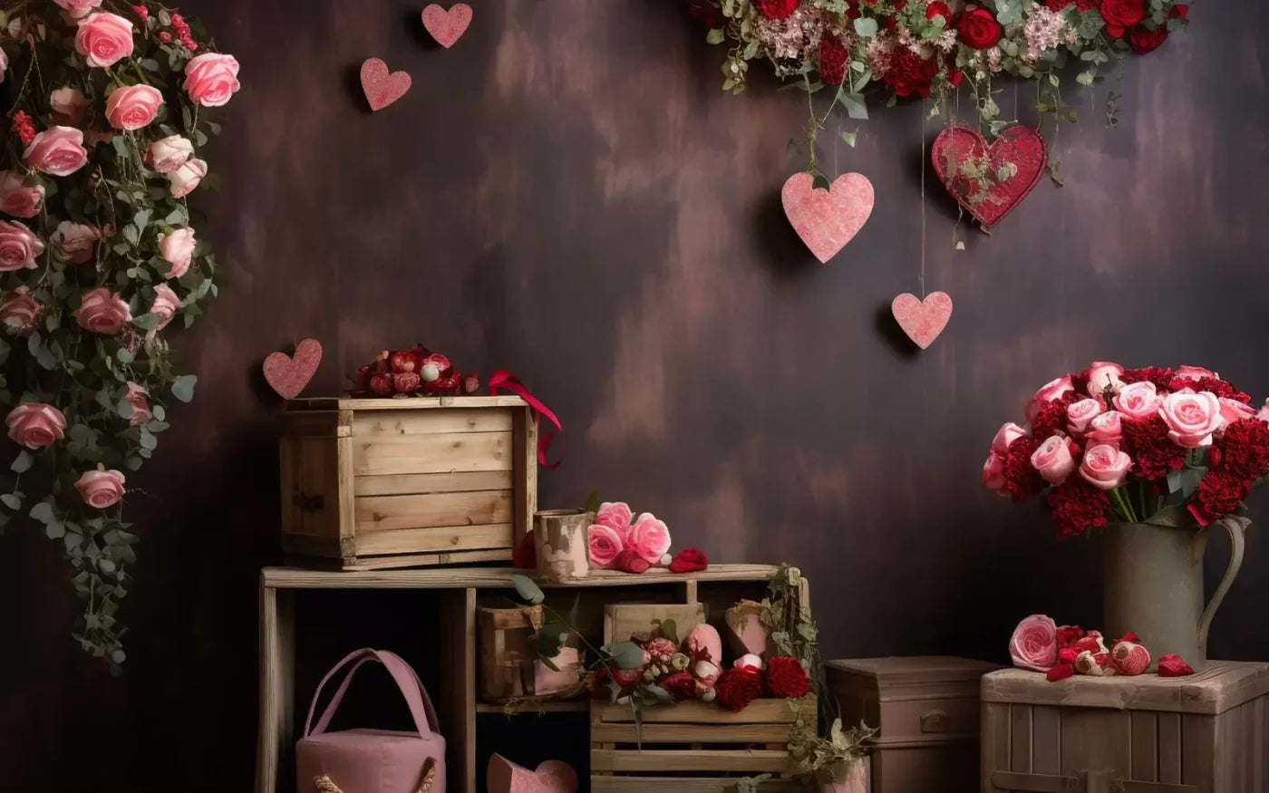 Sweet And Simple 8X5 Ultracloth ( 96 X 60 Inch ) Backdrop
