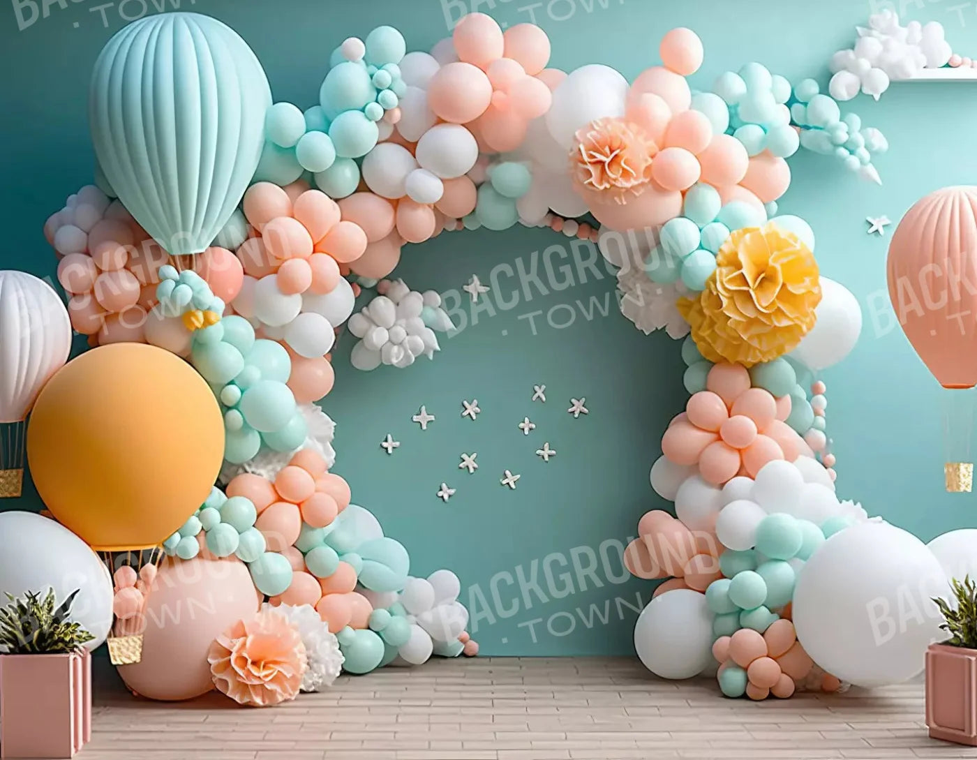 Sweet Dreams Baby 8X6 Fleece ( 96 X 72 Inch ) Backdrop