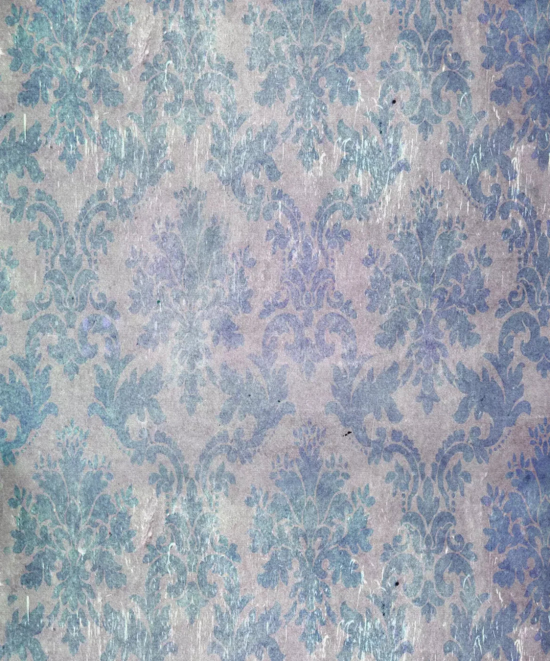 Blue Damask Backdrop for Photography