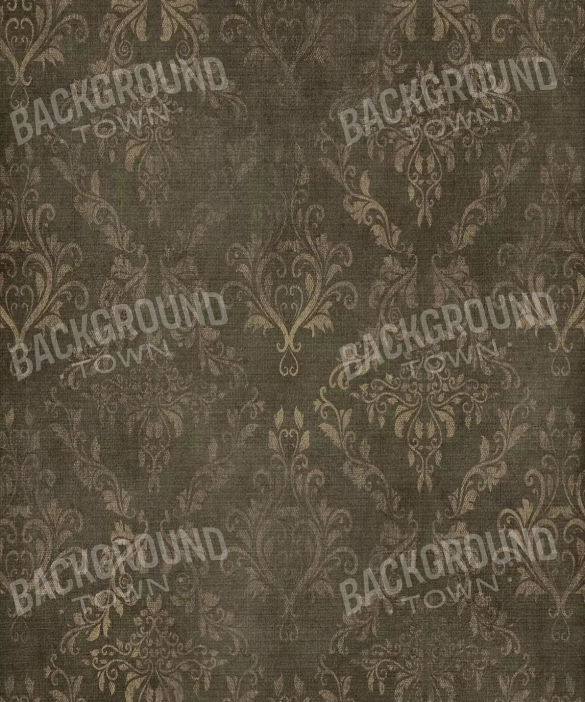 Brown Damask Backdrop for Photography