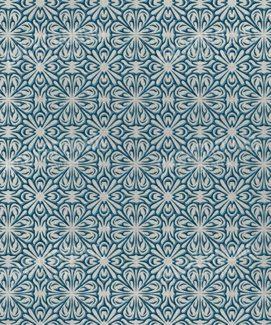 Blue Pattern Backdrop for Photography