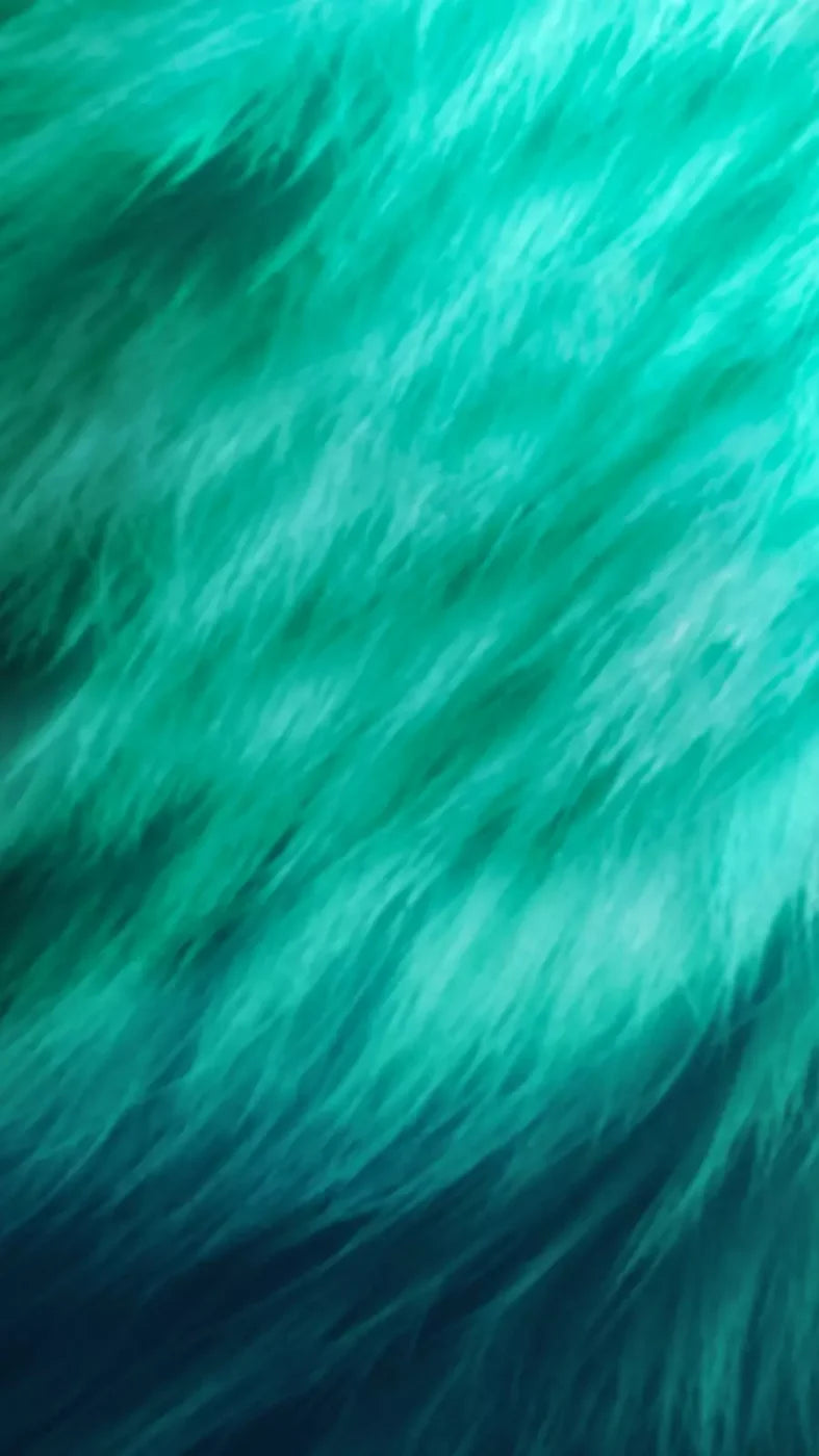 Teal Fur 8’X14’ Ultracloth (96 X 168 Inch) Backdrop
