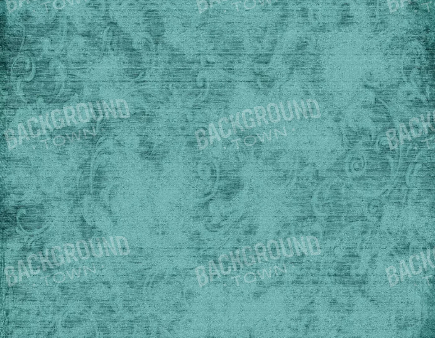 Teal Love3 8X6 Fleece ( 96 X 72 Inch ) Backdrop