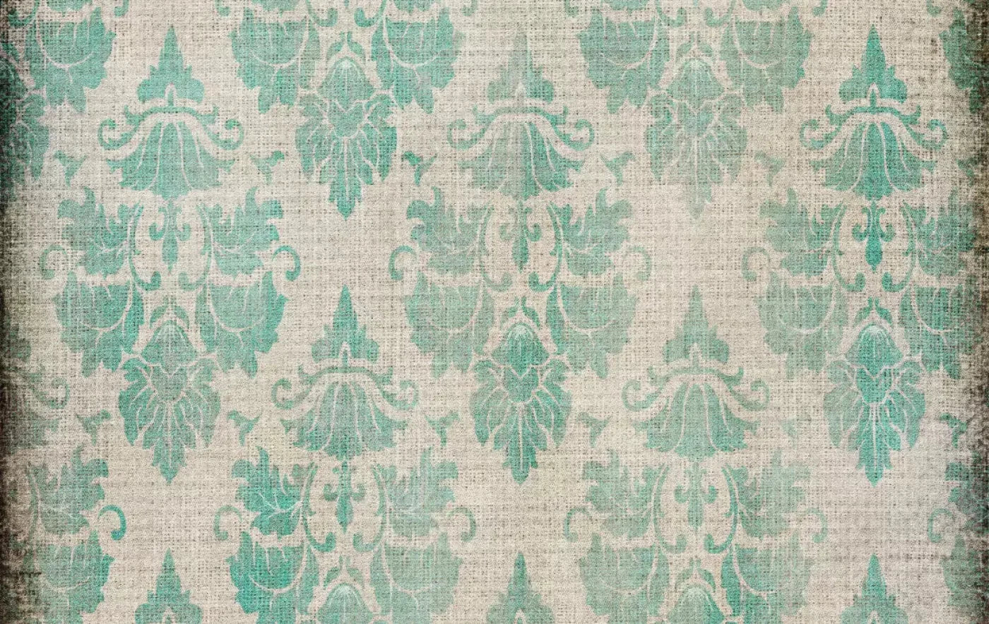 Teal Romance 16X10 Ultracloth ( 192 X 120 Inch ) Backdrop