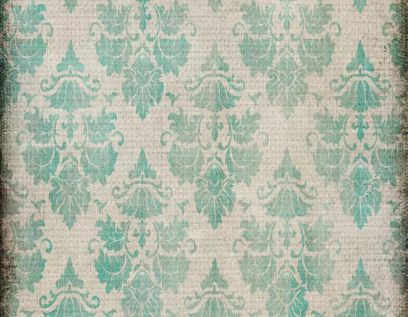 Teal Romance 8X6 Fleece ( 96 X 72 Inch ) Backdrop