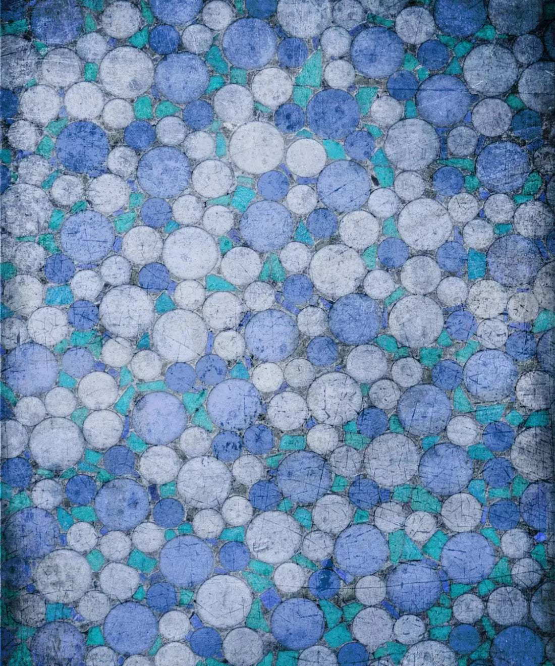 Blue Pattern Backdrop for Photography