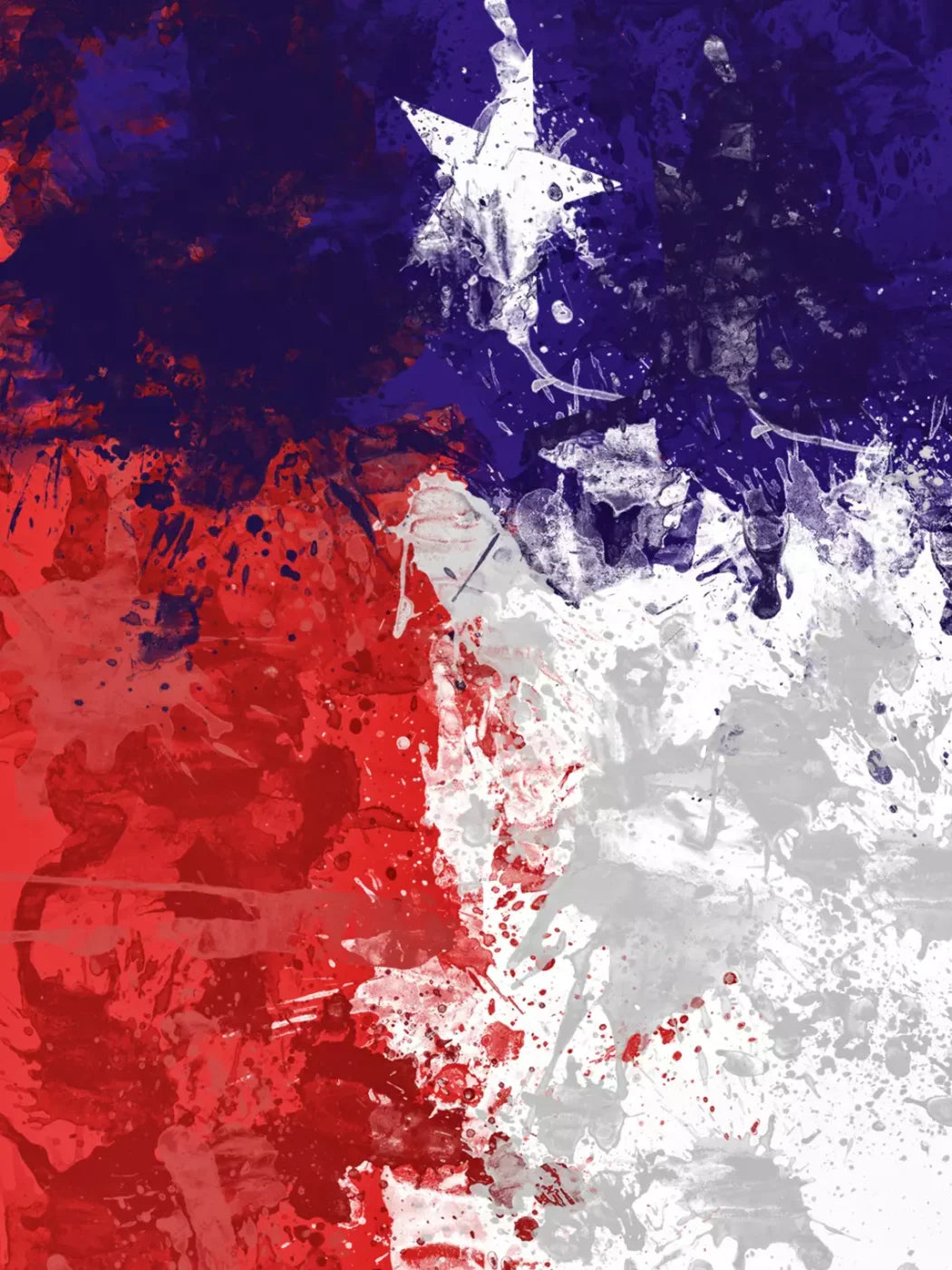 Texas 5’X6’8’ Fleece (60 X 80 Inch) Backdrop