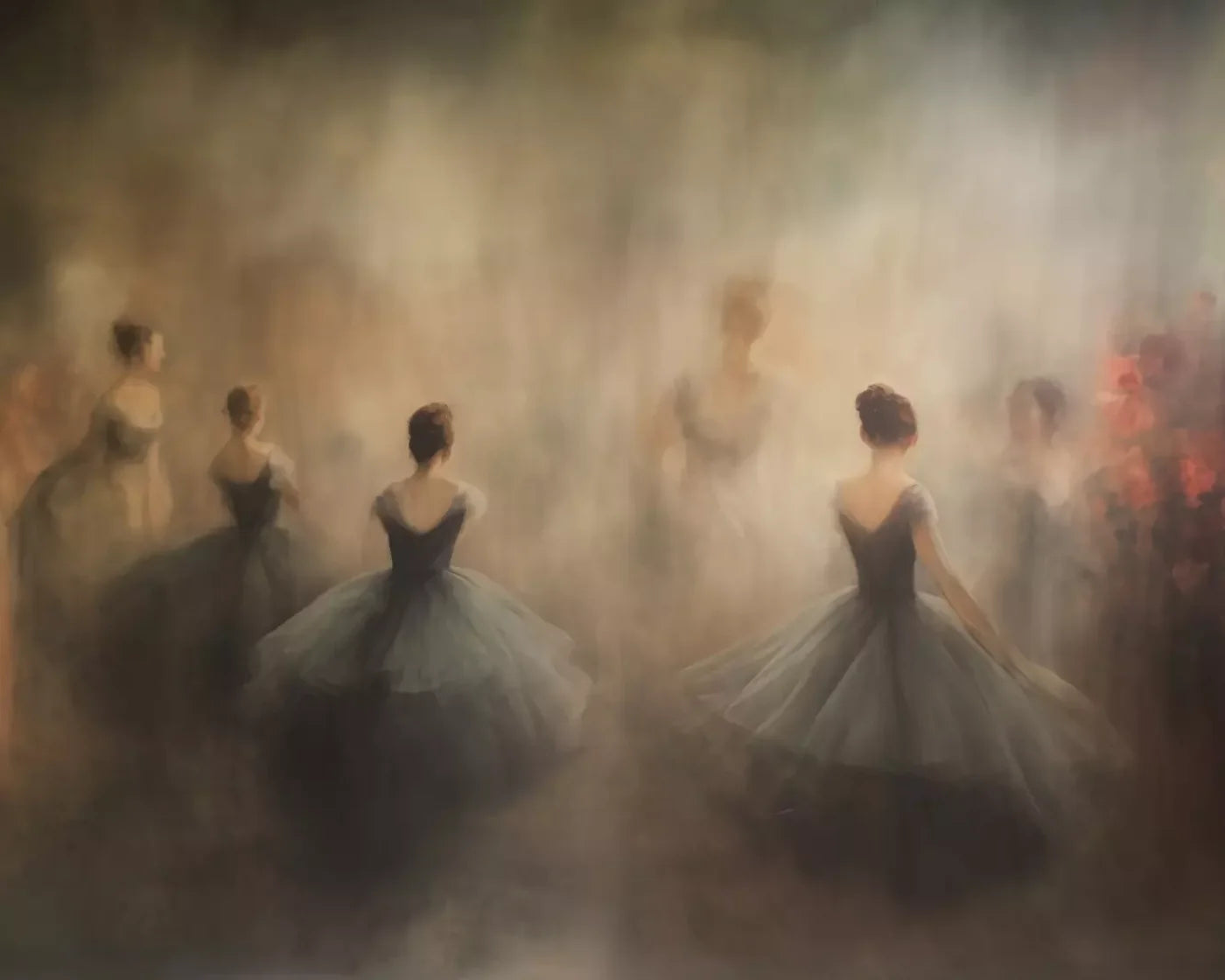 The Dance Studio 1 10X8 Fleece ( 120 X 96 Inch ) Backdrop