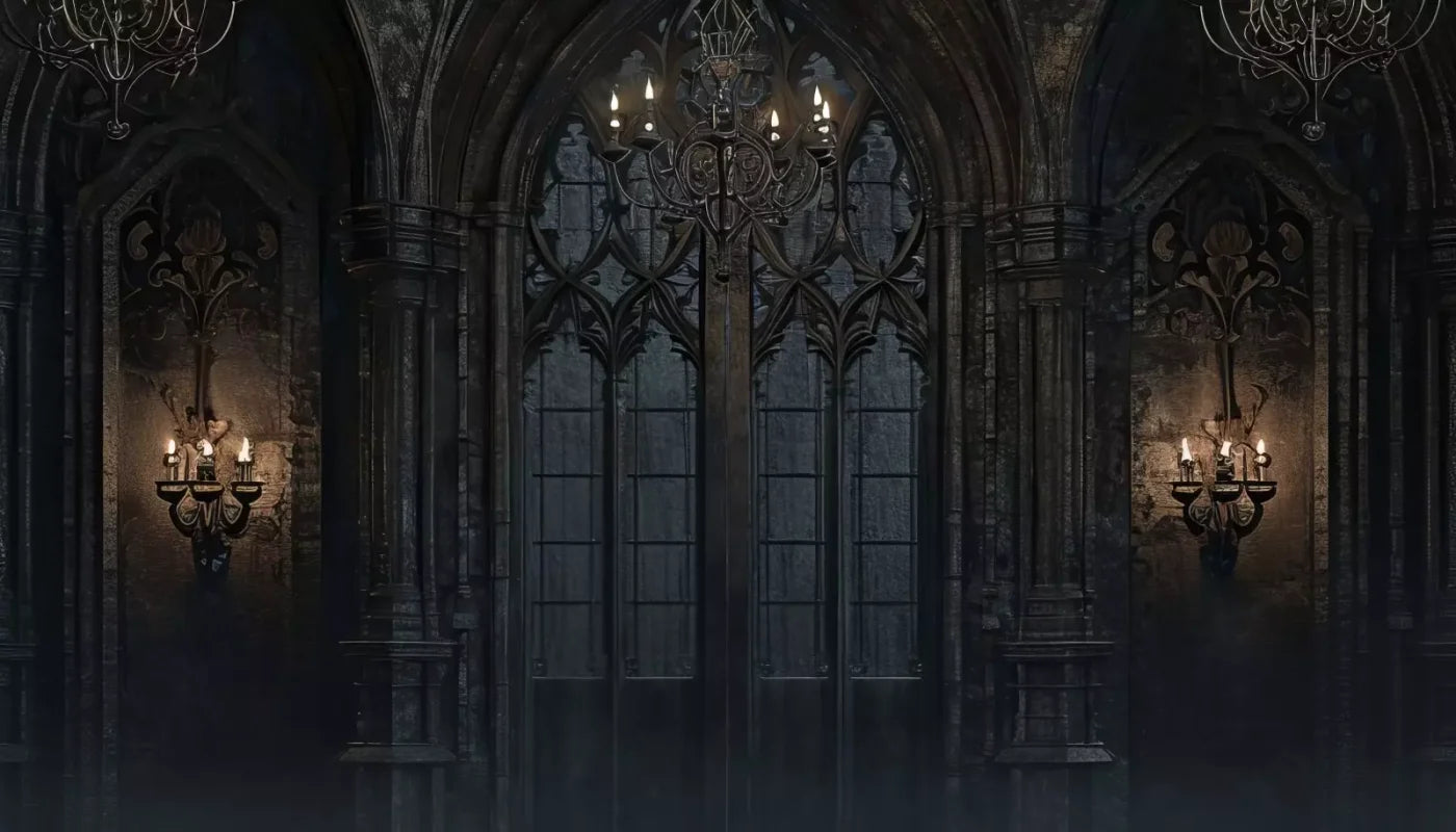 The Dark Roma Hall 14’X8’ Ultracloth (168 X 96 Inch) Backdrop
