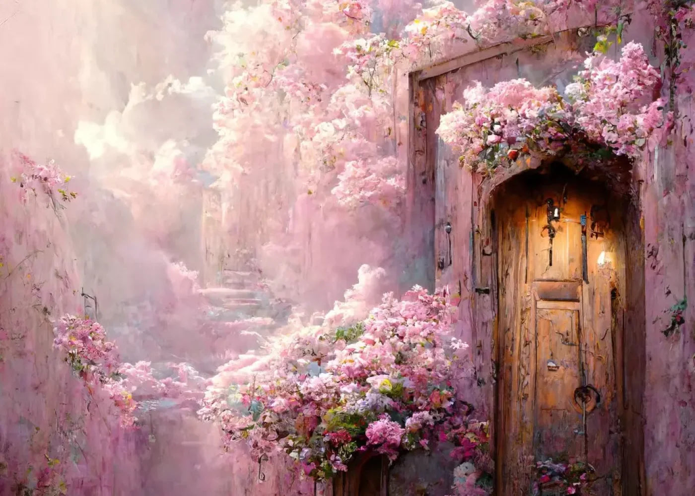 The Fairy Grotto 7’X5’ Ultracloth (84 X 60 Inch) Backdrop