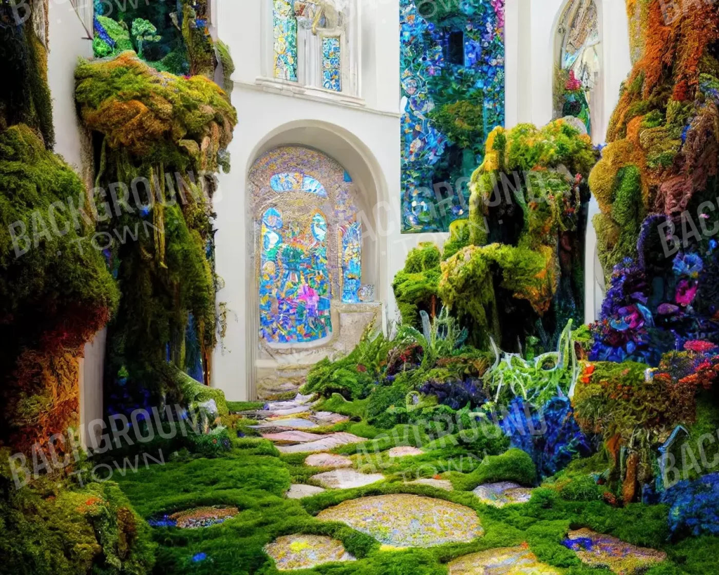 The Gorgeous Room 10’X8’ Fleece (120 X 96 Inch) Backdrop