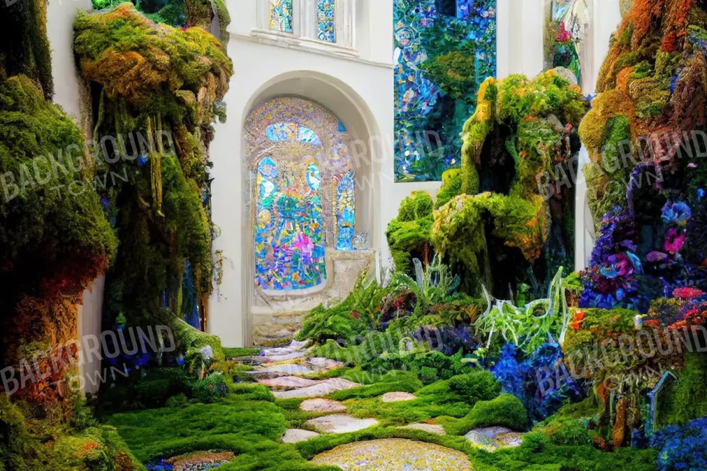 The Gorgeous Room 12’X8’ Ultracloth (144 X 96 Inch) Backdrop