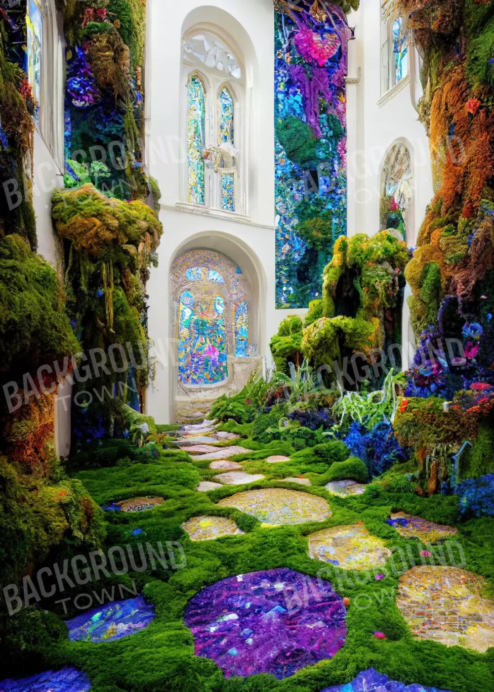 The Gorgeous Room 5’X7’ Ultracloth (60 X 84 Inch) Backdrop