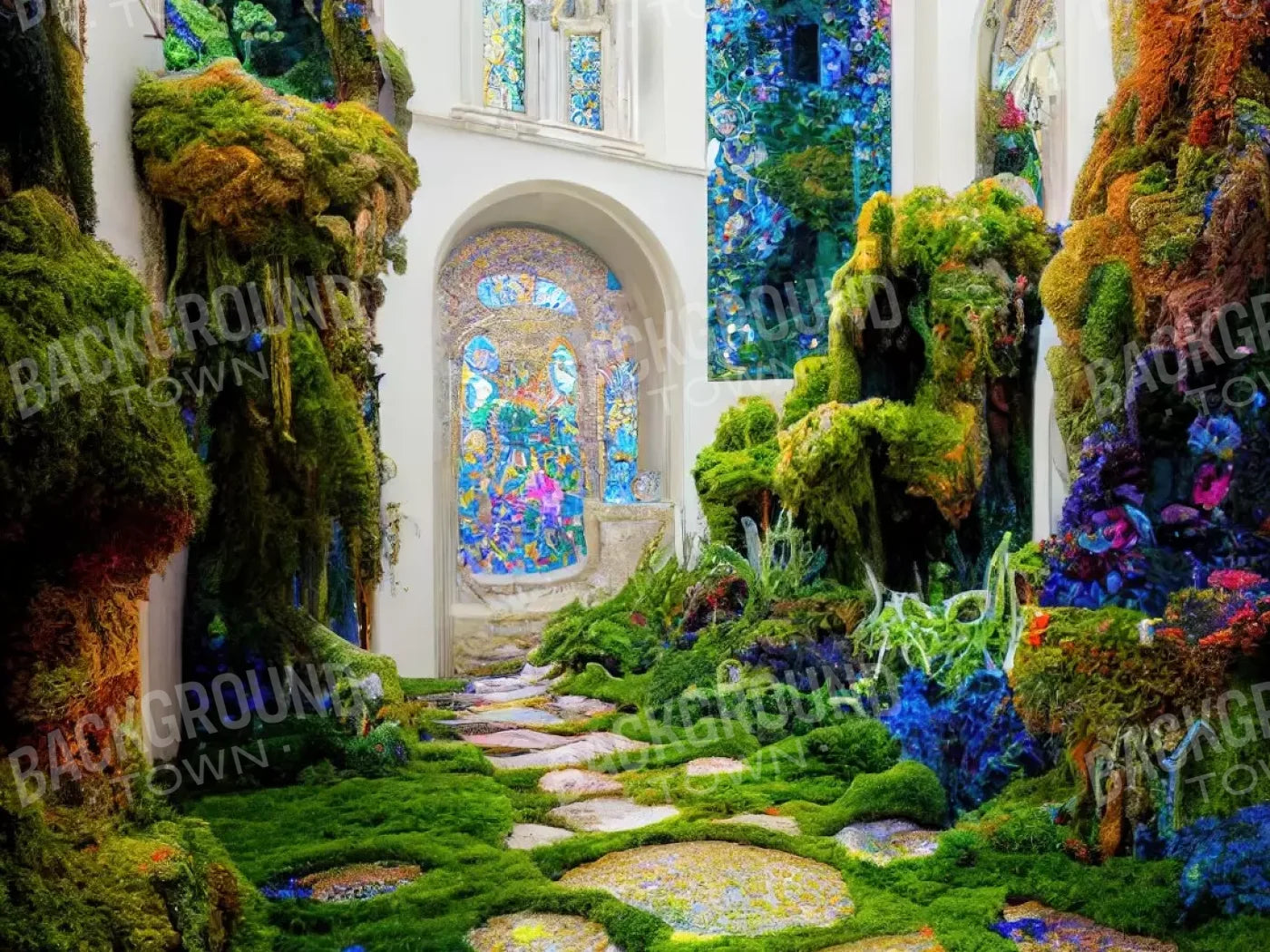 The Gorgeous Room 6’8X5’ Fleece (80 X 60 Inch) Backdrop