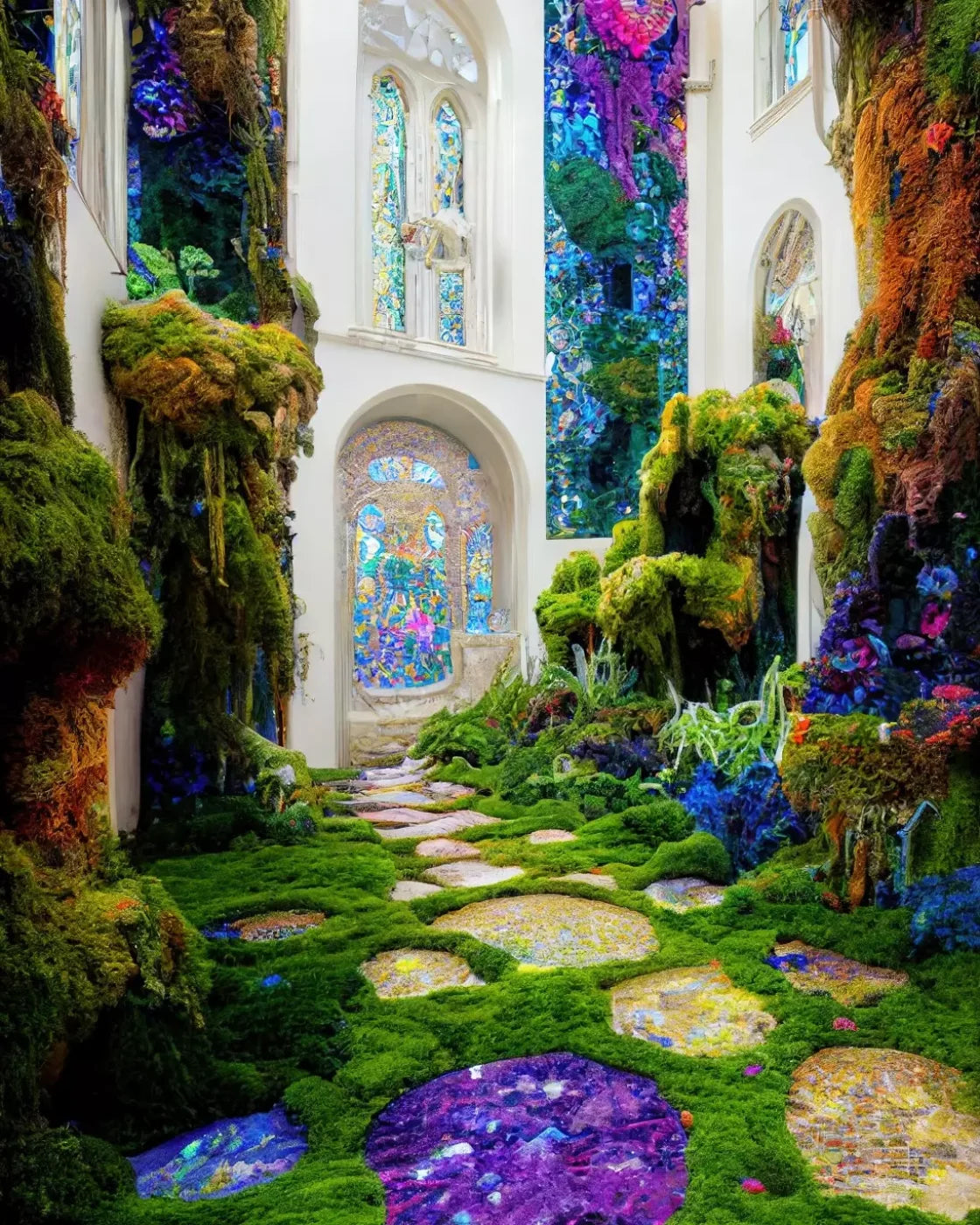 The Gorgeous Room 8’X10’ Fleece (96 X 120 Inch) Backdrop